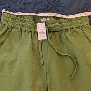 NWT JCrew Factory linen pants